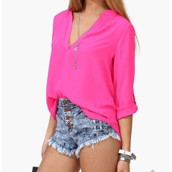 Lush Tops - Lush Sheer blouse
